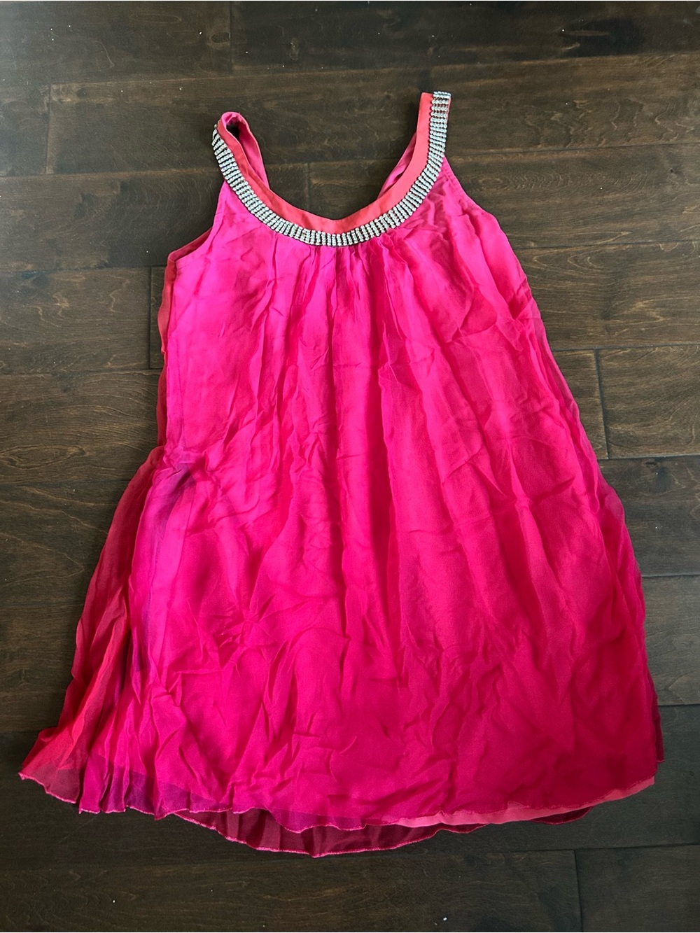 Women’s  Kurti  Rhinestones  Sz S A Line Sleeveless